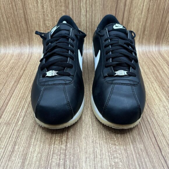 Nike Cortez‎ ‘72 OG 819719-012 Basic Leather Black White Men’s Size 12 - Picture 4 of 8